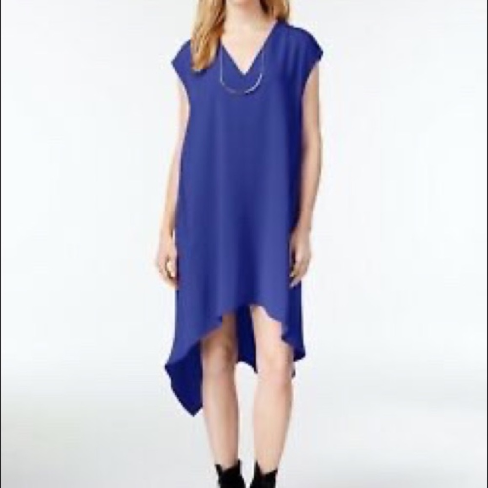 Rachel Roy Sydney Dress - High Low Dress - Blue